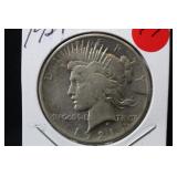 1921 U.S. Silver Peace Dollar Key Date