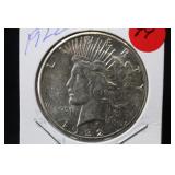 1922 U.S. Silver Peace Dollar