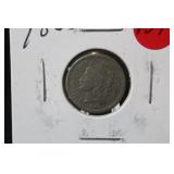 1865 3 Cent Nickel Coin