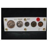 1950 U.S. Mint Silver Proof Set in Capital Holder