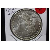 1882-CC Uncirculated Morgan Silver Dollar