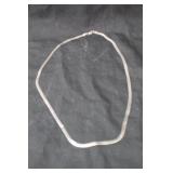 .925 Silver 20" Serpentine Chain
