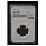 1946 MS64 Red Lincoln Wheat Cent