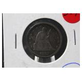 1875-S Seated Liberty 20 Cent Coin