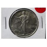 1943 Walking Liberty Silver Half Dollar