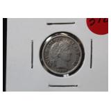 1898-P Barber Silver Dime