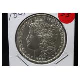1881 Morgan Silver Dollar