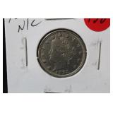 1883 No Cent V-Nickel