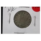 1883 No Cent V-Nickel
