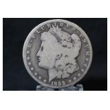 1899 O Morgan Silver Dollar