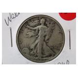 1940 Walking Liberty Silver Half Dollar