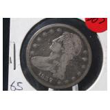 1837 Capped Bust Silver Half Dollar