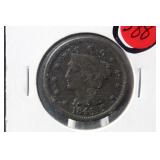 1845 Large Cent Coin