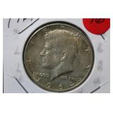 1964 Kennedy Silver Half Dollar