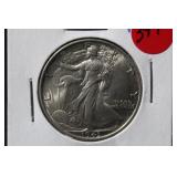 1943 Walking Liberty Silver Half Dollar