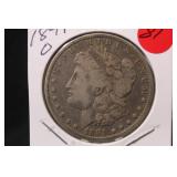 1891-O Morgan Silver Dollar