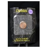 2000-P Lincoln Advertising Penny Cheerios