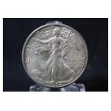 1944-D UNC Walking Liberty Silver Half Dollar