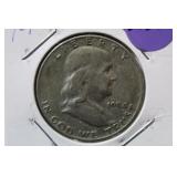 1954-D Franklin Silver Half Dollar