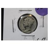 1920-D Mercury Silver Dime