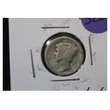 1920 Mercury Silver Dime