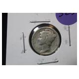 1925-D Mercury Silver Dime