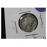 1924-D Mercury Silver Dime