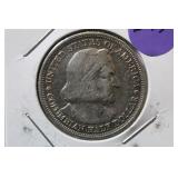 1893 Columbus Commemorative Silver Half Dollar