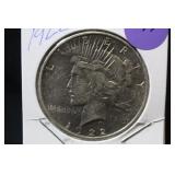 1922-D U.S. Silver Peace Dollar