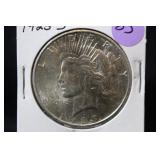 1923-S U.S. Silver Peace Dollar