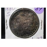1880-S Uncirculated Morgan Silver Dollar