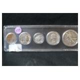 1938 Silver Date Set