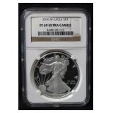 2010-W 1oz .999 Silver PF69 Ultra Cameo