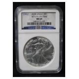 2008 1oz .999 Pure Silver Eagle Certified