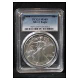 2004 1oz .999 Pure Silver Eagle Certified