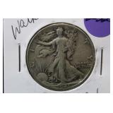 1941 Walking Liberty Silver Half Dollar