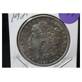 1921 Morgan Silver Dollar