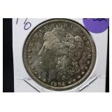 1904-O Awesome Toned UNC Morgan Silver Dollar