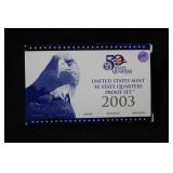 2003 U.S. Mint Quarters Proof Set