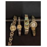 Lot of Four Watches - One Abalone