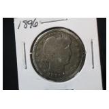 1896 Barber Silver Quarter