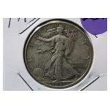 1943 Walking Liberty Silver Half Dollar
