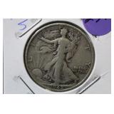 1942-S Walking Liberty Silver Half Dollar