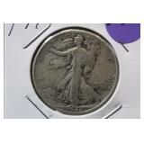 1942 Walking Liberty Silver Half Dollar