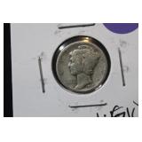 1927-D Mercury Silver Dime