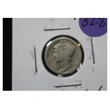 1927-D Mercury Silver Dime