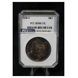 1880-S Certified Morgan Silver Dollar
