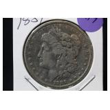 1889 Morgan Silver Dollar