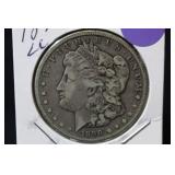 1890-CC Morgan Silver Dollar