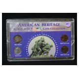 American Heritage WW2 Coin Collection